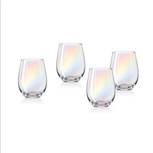 NWT! Stemless Wine Glasses